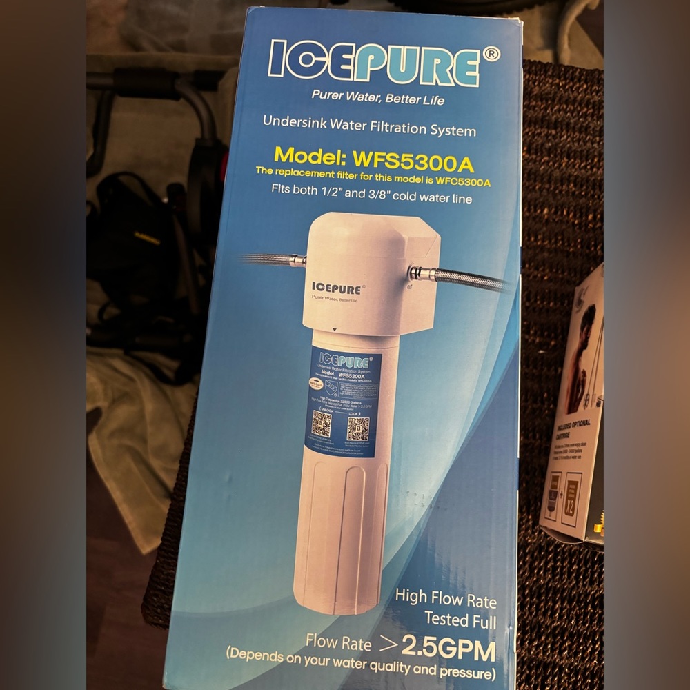 Brand New under sink water filter